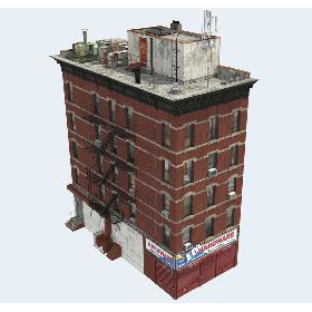 NYC Corner Building